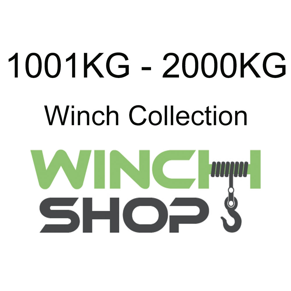 1001kg to 2000kg Winches