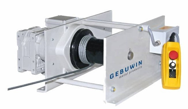 EW 500Kg | Gebuwin | Electric worm gear winch 230v or 440v Ref: 156-29