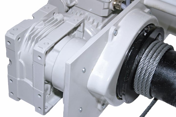 EW 3200Kg | Gebuwin | Electric worm gear winch 440v Ref: 156-29