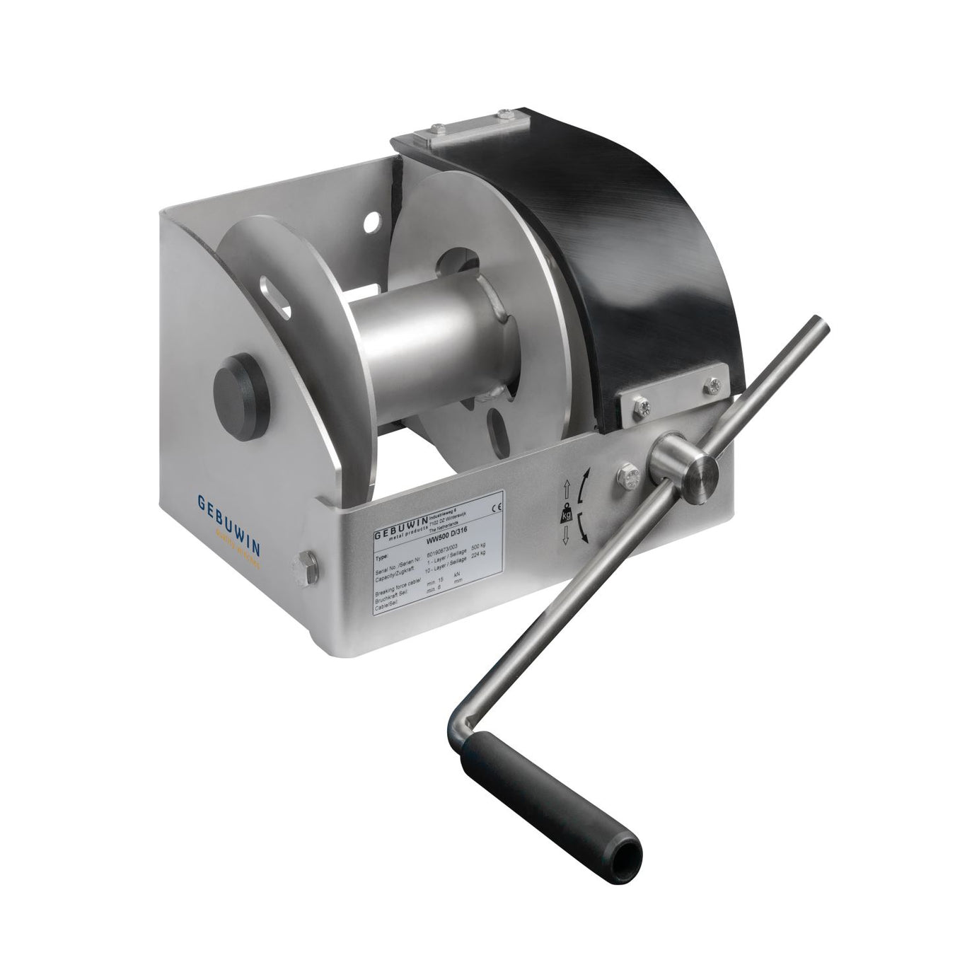 MR (SST) Marine Worm Gear Winches