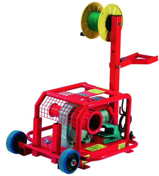 CABLEITUK 2500kg Red Cable Pulling winch