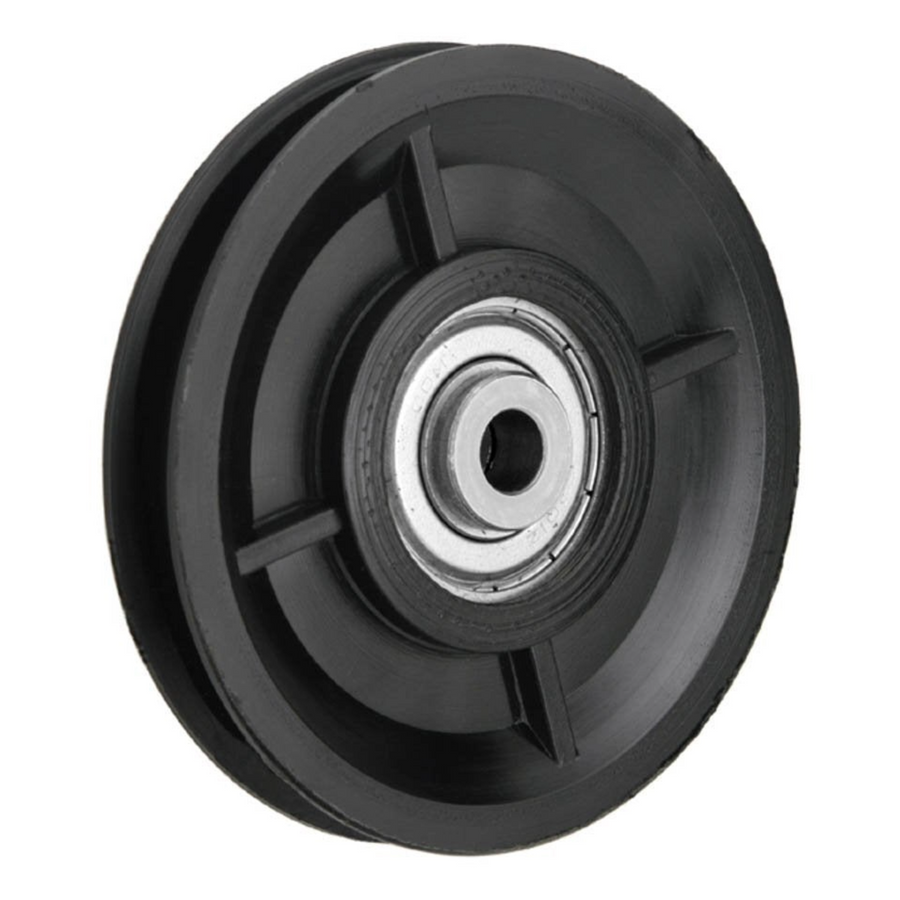 Polyamide (Black) Pulley with ball bearings Type ETT-104P : 60kg to 150kg from WinchShop