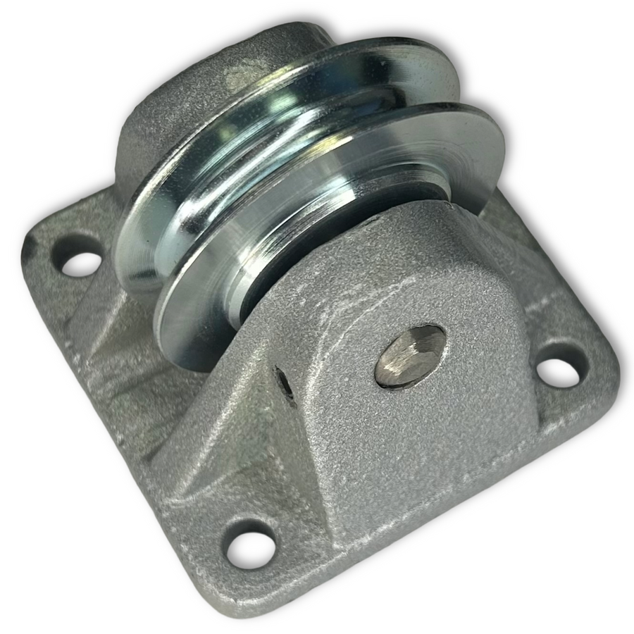 Steel Wire Rope Pulley with Cast Iron Fixed Roller (Model No. 164)