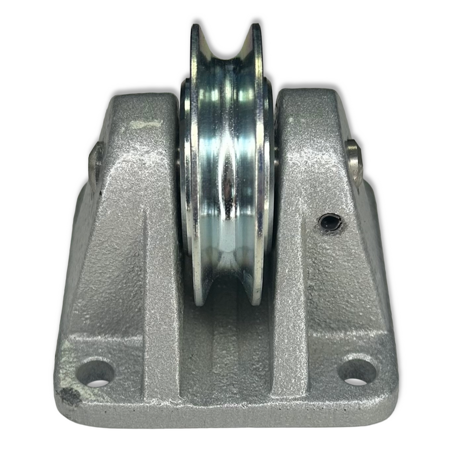 Steel Wire Rope Pulley with Cast Iron Fixed Roller (Model No. 164)