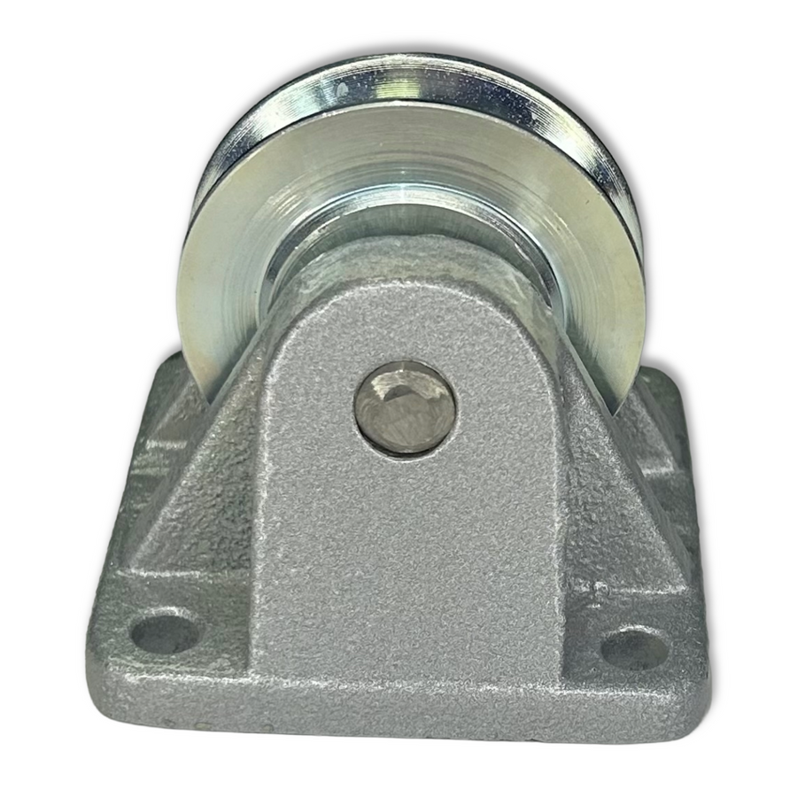 Steel Wire Rope Pulley with Cast Iron Fixed Roller (Model No. 164)