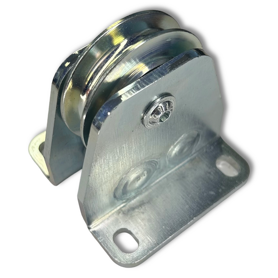 Steel Rope Pulley with Fixed Bracket Rollers (Model No. 174)