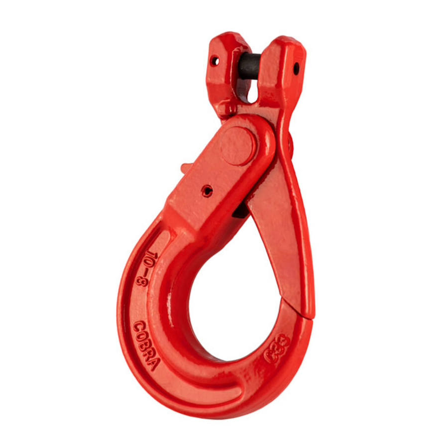 Red GT Cobra Grade 8 Clevis Self Locking Hook