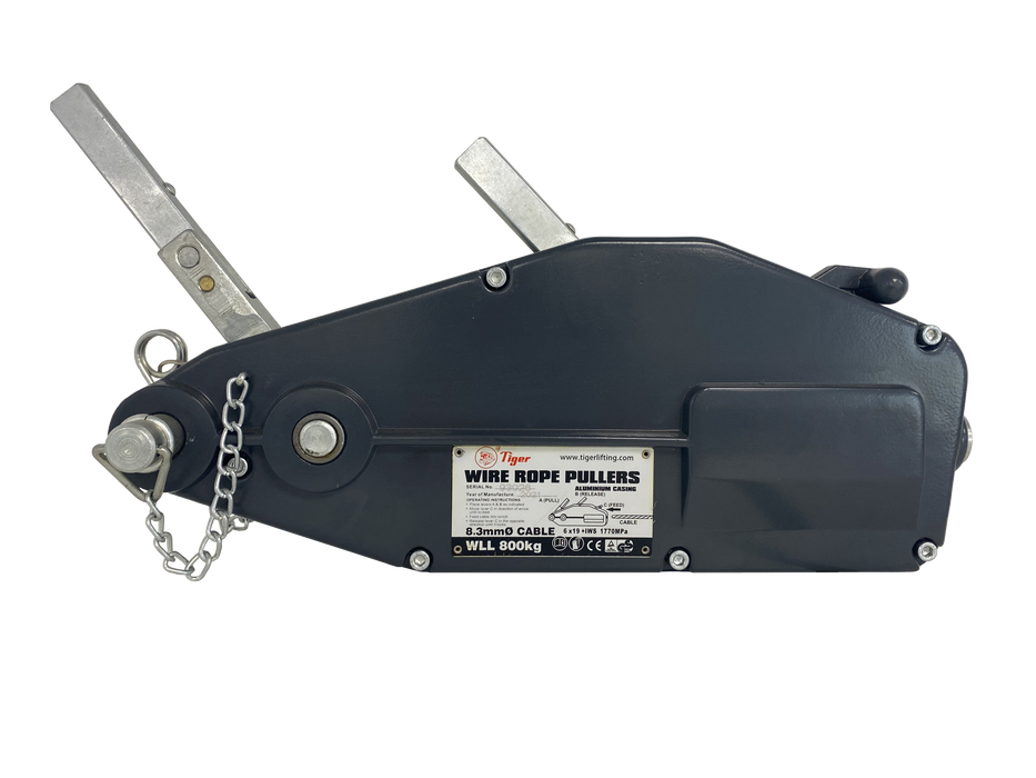 3200kg TIGER WIRE ROPE PULLER TYPE TRPA with Aluminium Casing — Winchshop