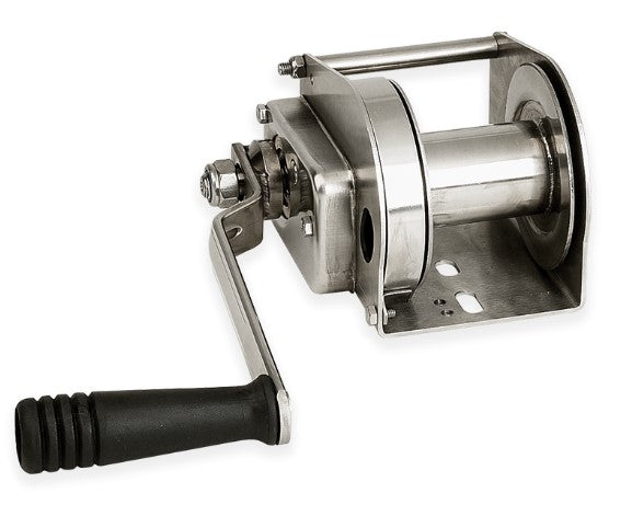 Goliath - 12AFID Stainless Steel Hand Winch | 900kg SWL — Winchshop