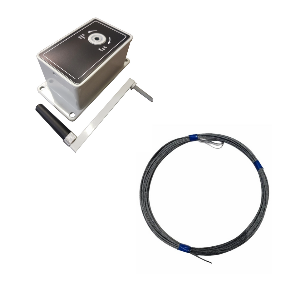 AG45 & AG100 - Aluminium Wall Mounted Hand Winch