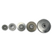 Model No. 1209 Steel Pulley with Loose Cone Ball Bearings - 30mm to 80mm Diameter Full range