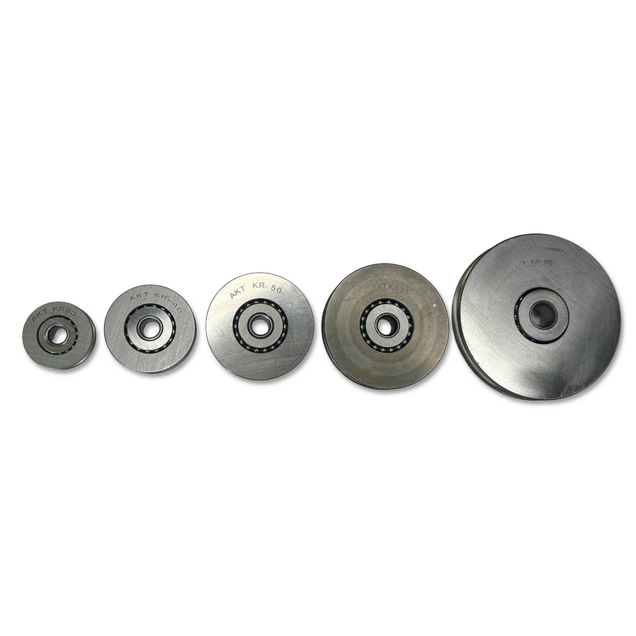 Model No. 1209 Steel Pulley with Loose Cone Ball Bearings - 30mm to 80mm Diameter Full range