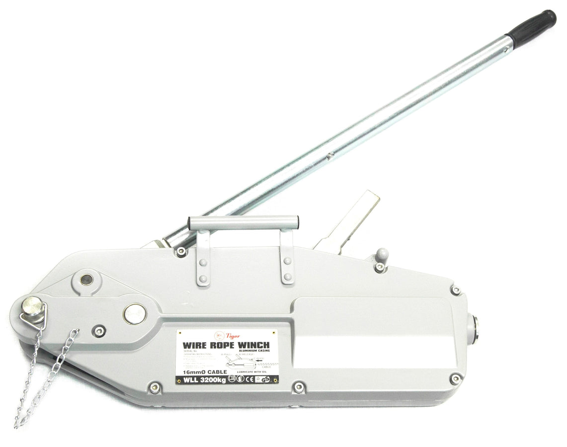 Silver Tiger TRPA 3200kg Wire Rope Puller 