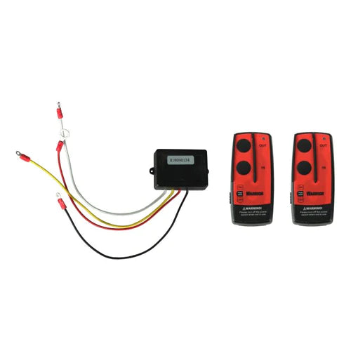 Wireless Winch Remote - Dual Voltage 12v/24v 2 Handsets (Receiver to be Wired In)