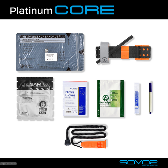 SOVOS - Platinum CORE bleed Control Trauma Kit