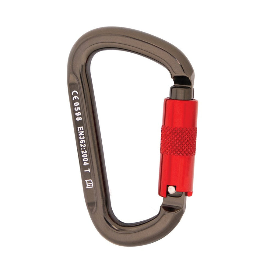 ISC Offset D Supersafe (3-way) Karabiner - MBS 30kN - Anodised Finish