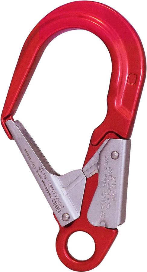 ISC Large Double Action Locking Nose Scaffold Snaphook - MBS 35kN