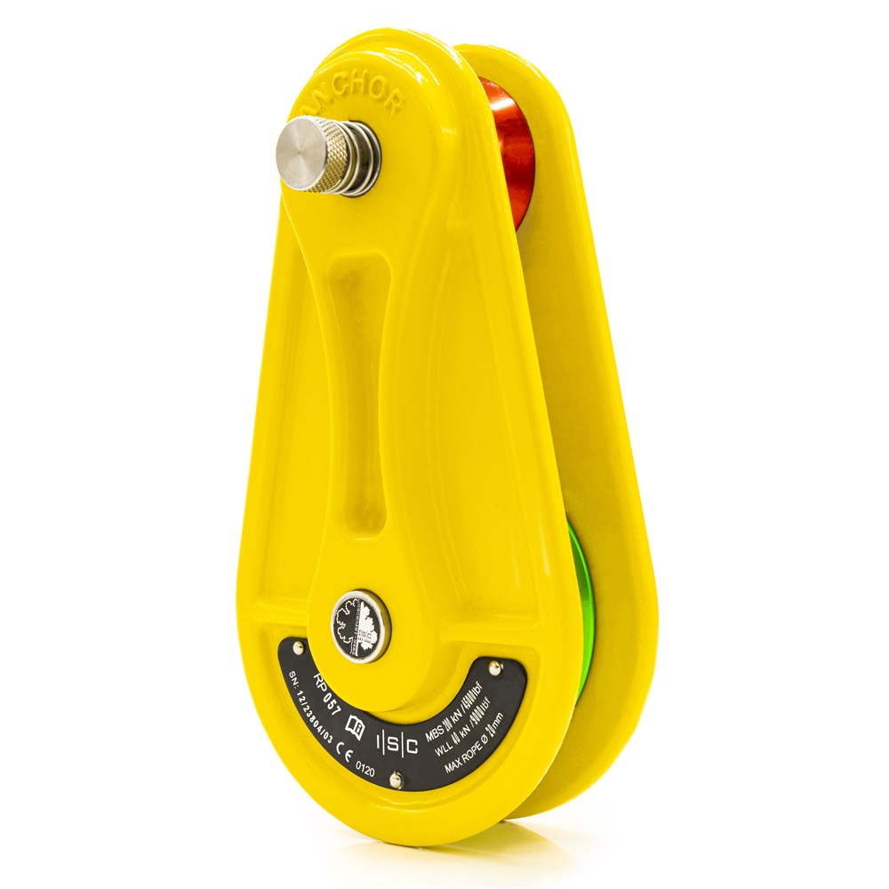 ISC Large Cast Rigging Pulley for 20mm Rope 200kN —