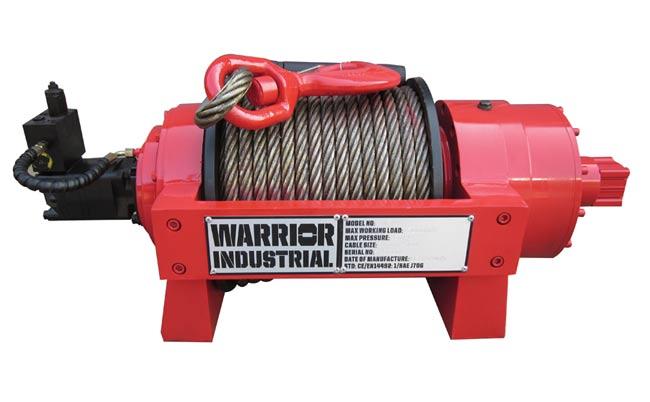 JP 13 Industrial Hydraulic Winch 29762 lbs (13500 kg)