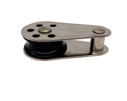 Pulley with Fixed Pin (Bracket Stainless, Wheel Polymide) Ref: 166-12-4 from Winchshop