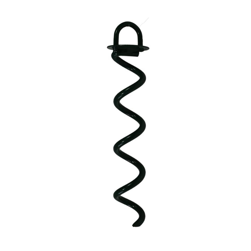 250mm Green Powder coated Ground anchor by RiggFix