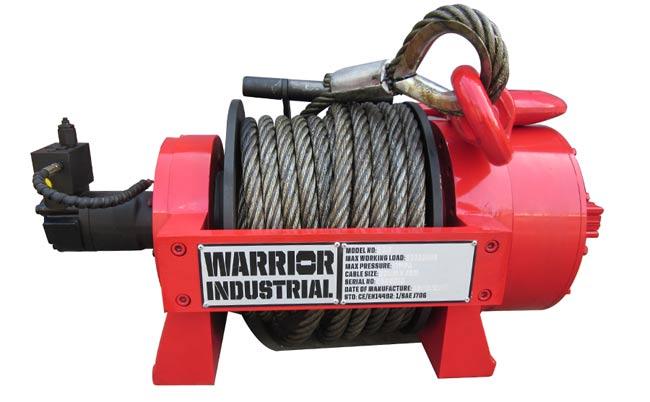 JP 25 Industrial Hydraulic Winch from RiggingUK