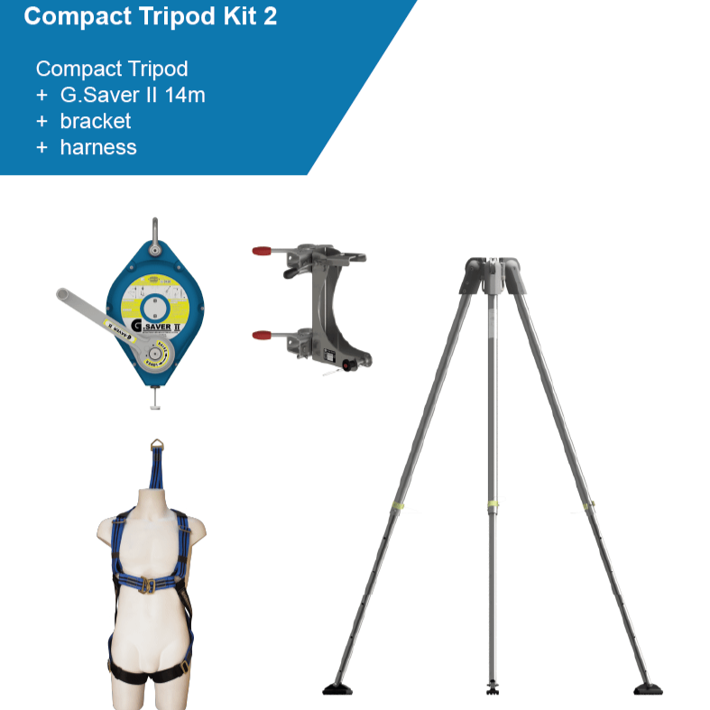 GLOBESTOCK G.Tripod 230 Compact TRIPOD KIT 2 from RiggingUK
