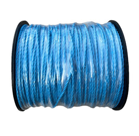 Duct Draw Rope - 6mm Blue Polypropylene — Winchshop