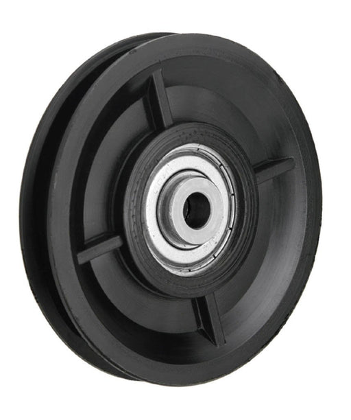 WEBI Pulley, Type ETT-104P- Polymide (Black) Pulley with ball bearings 