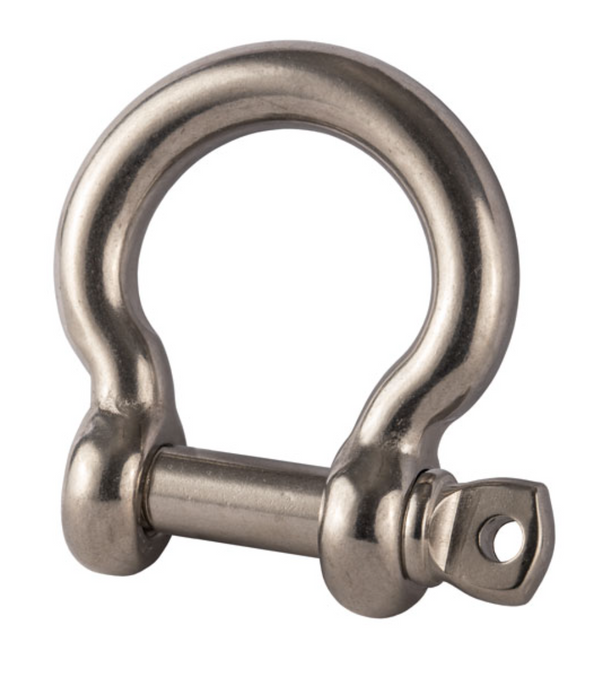 Stainless Steel AISI 316 Commercial Screw Pin Bow Shackle