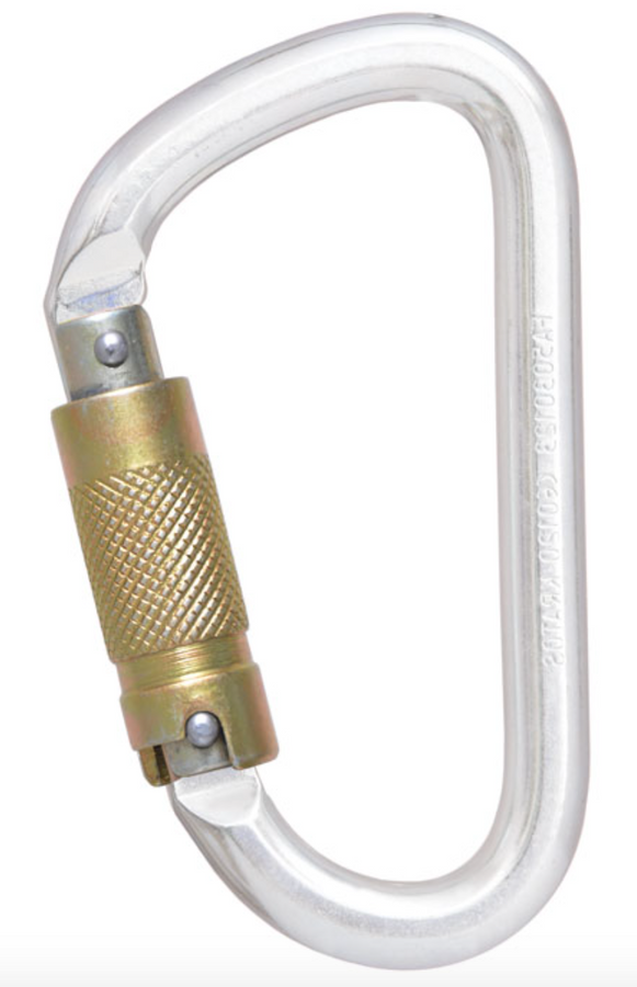 Kratos - Alloy Steel Triple Action Locking Karabiner - MBS 40kN