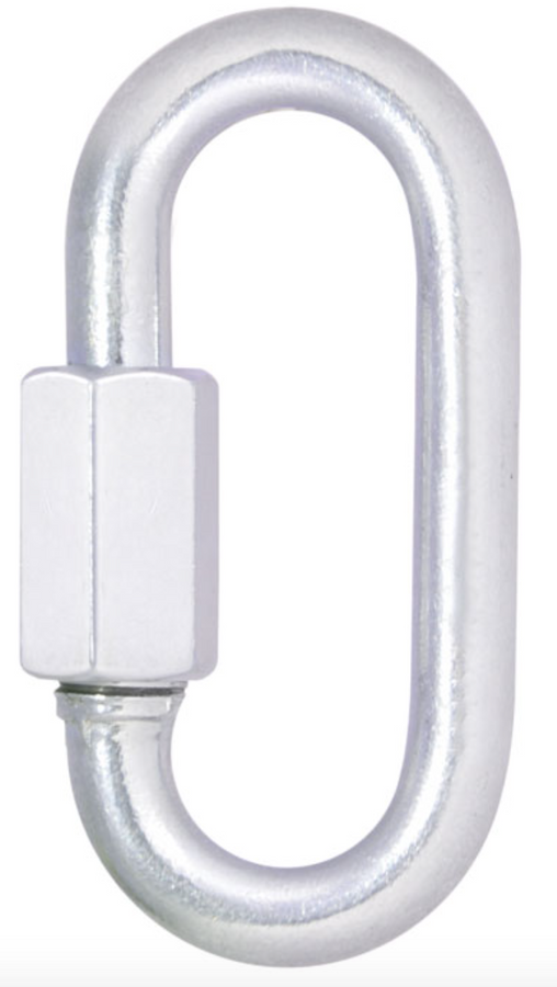 Alloy Steel Oval Quick Link - Screw Locking - 32kN