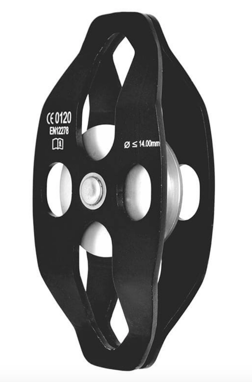 Simple Pulley with Moveable Flanges —