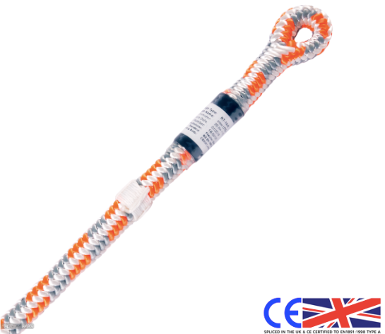 STEIN UTILITY ACR-16 Spliced Eye Climbing Line - Assorted Lengths 15m - 45m