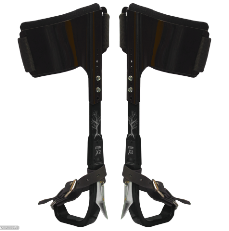 STEIN X2 Climber Kit - Fitted with 43mm - 67mm Gaffs BLACK
