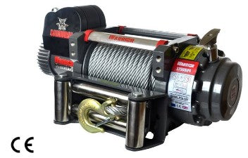 Samurai 17500 (7938kg) Electric Winch with Steel Cable