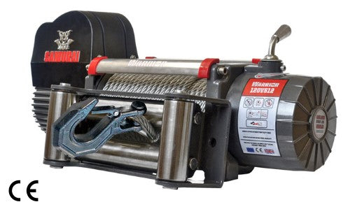 Samurai 12000 (5443kg) Electric Winch with Steel Cable