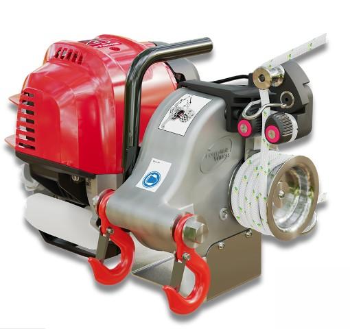 PCW4000 Petrol Pulling Capstan Winch 1000kg with Rope Brake System