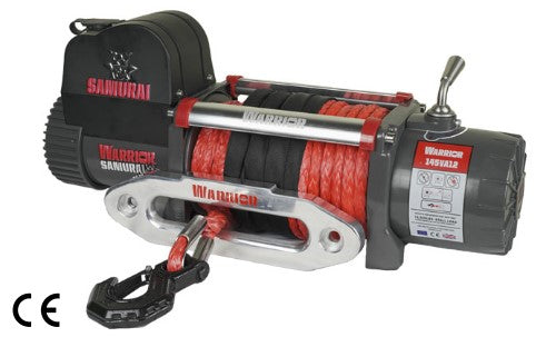 Samurai 14500 (6577kg) Electric Winch with Synthetic Rope