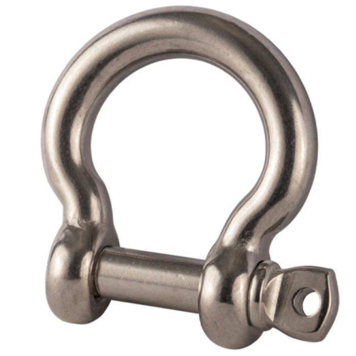 Stainless Steel AISI 316 Commercial Screw Pin Bow Shackle