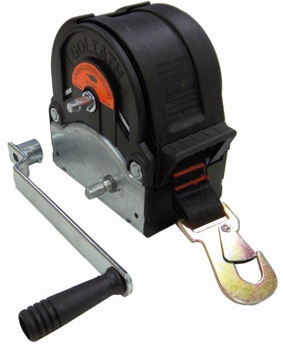 GO-TS Series Goliath Boat Trailer Security Winch - Replacement drum,  complete with strap and hook