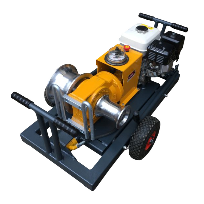Single Cable Pull Machine Petrol Engine Industrial Cable Pulling Machine Max Payload: 1000kgs ...