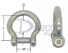  Stainless Steel Hexagon Socket Countersunk Pin Bow Shackle (166-16)