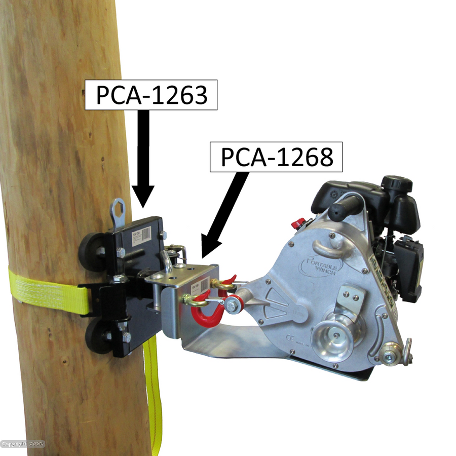 Winch Support Plate Ref: 167-16-7