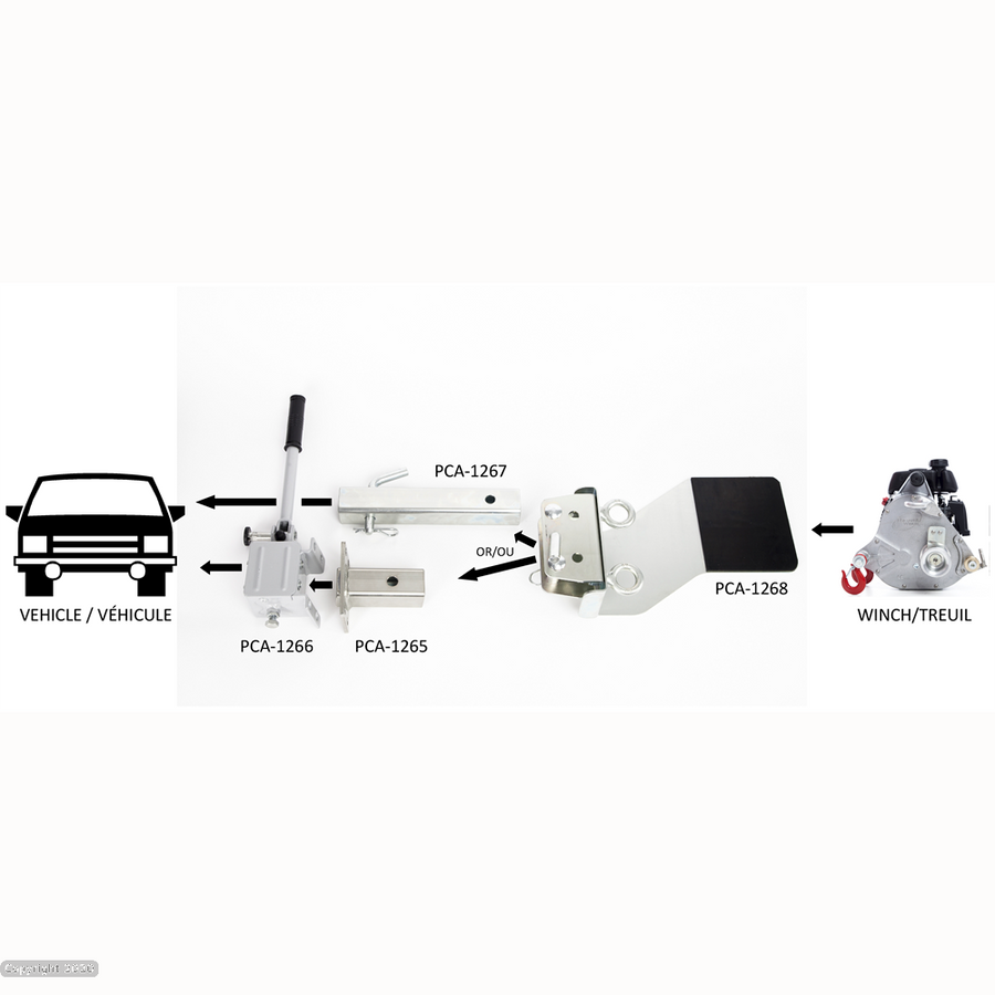 Winch Support Plate Ref: 167-16-7