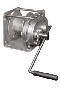 GEBUWIN - TC1000 and TC1500 SS/FS SPUR GEAR CONSOLE WINCH - STAINLESS STEEL FINISH